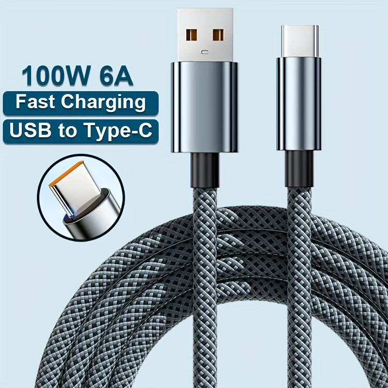 

Кабель USB-C для сверхбыстрой зарядки 6А