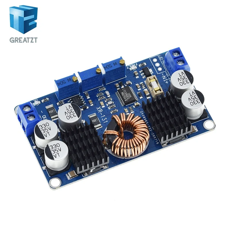 GREATZT LTC3780 DC-DC 5-32V to 1V-30V 10A Automatic Step Up Down Regulator Charging Module Power supply module