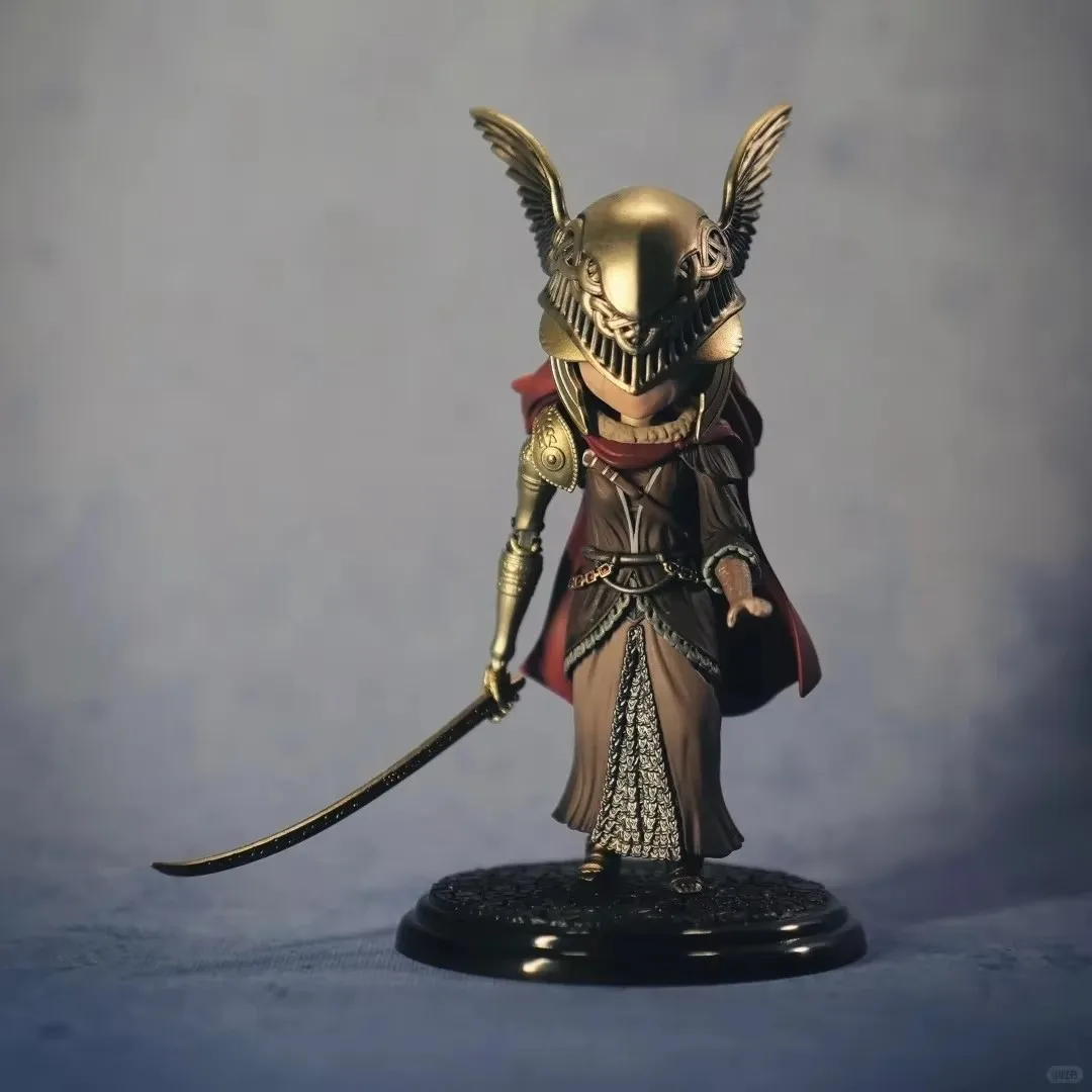 

Подлинная серия колец Elden, предварительно окрашенные фигурки, слепая коробка, кольцо старика, модель ручной работы, украшение, аксессуары, украшение для куклы, настольное украшение