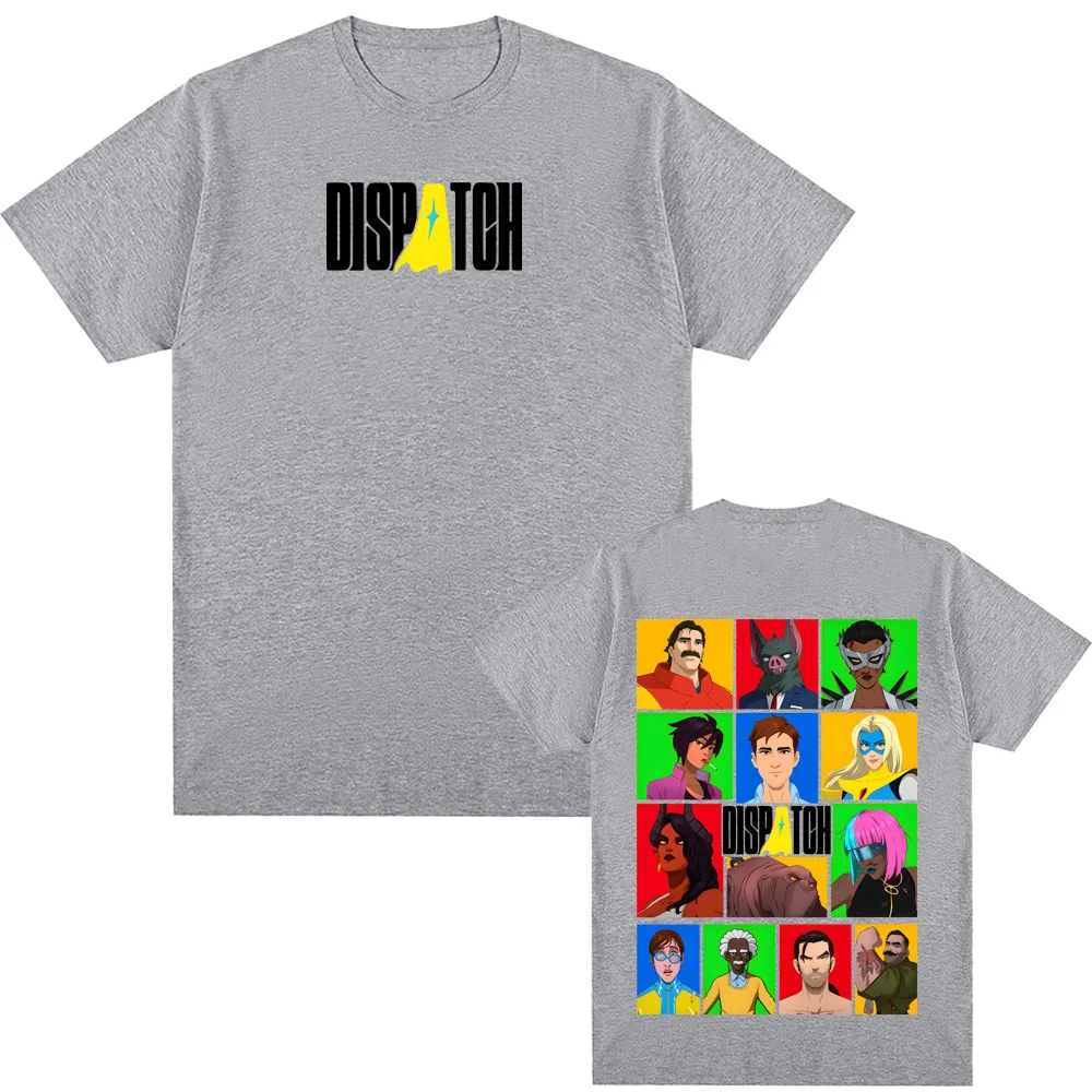 إرسال لعبة الطباعة الجرافيكية تي شيرت مانغا نمط لعبة شعار الكولاج نمط الطباعة بلايز القطن مريحة عالية الجودة لينة تيز #3