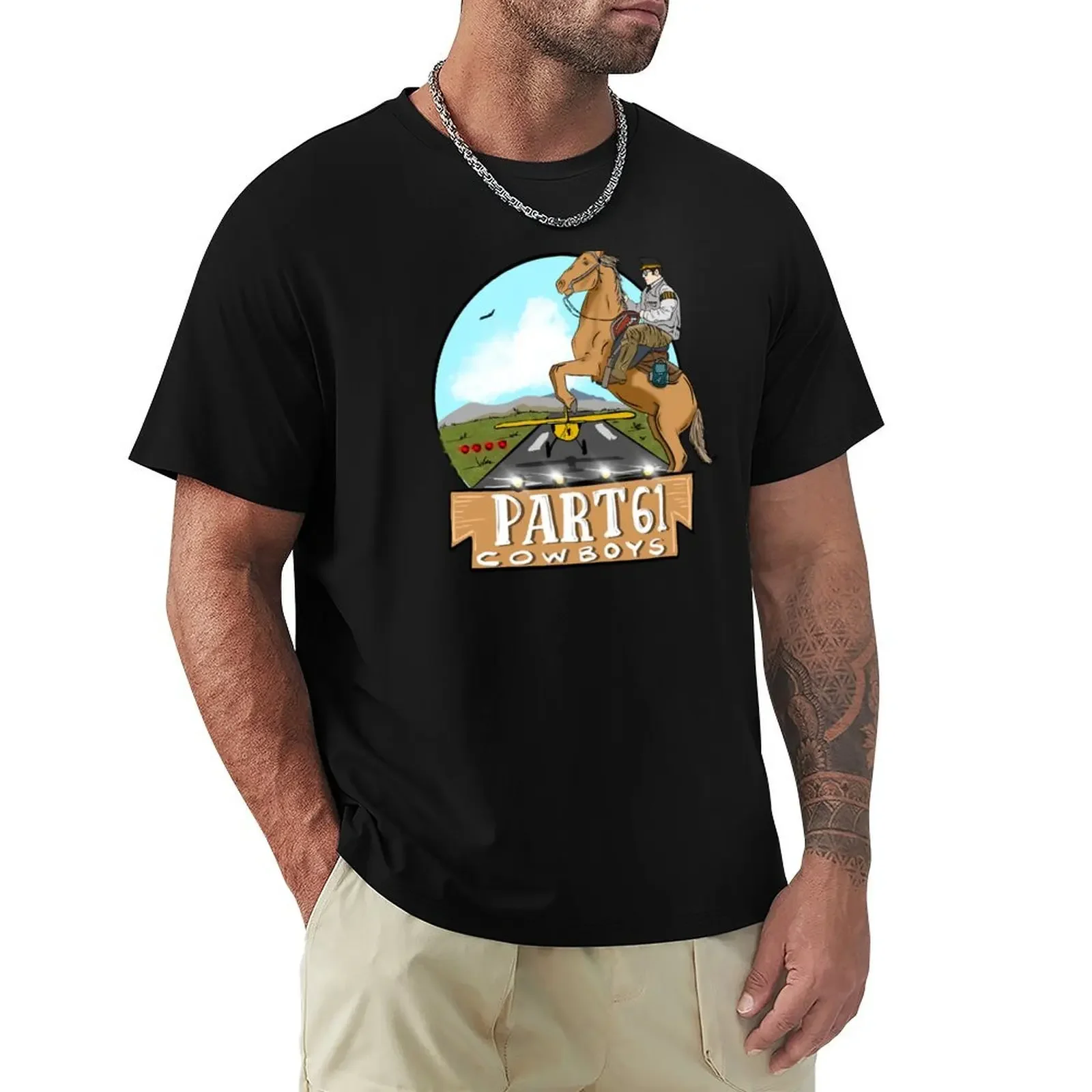 Part 61 Cowboys T-Shirt cotton graphic tees anime tshirt cheap stuff graphic shirts t shirts for men pack