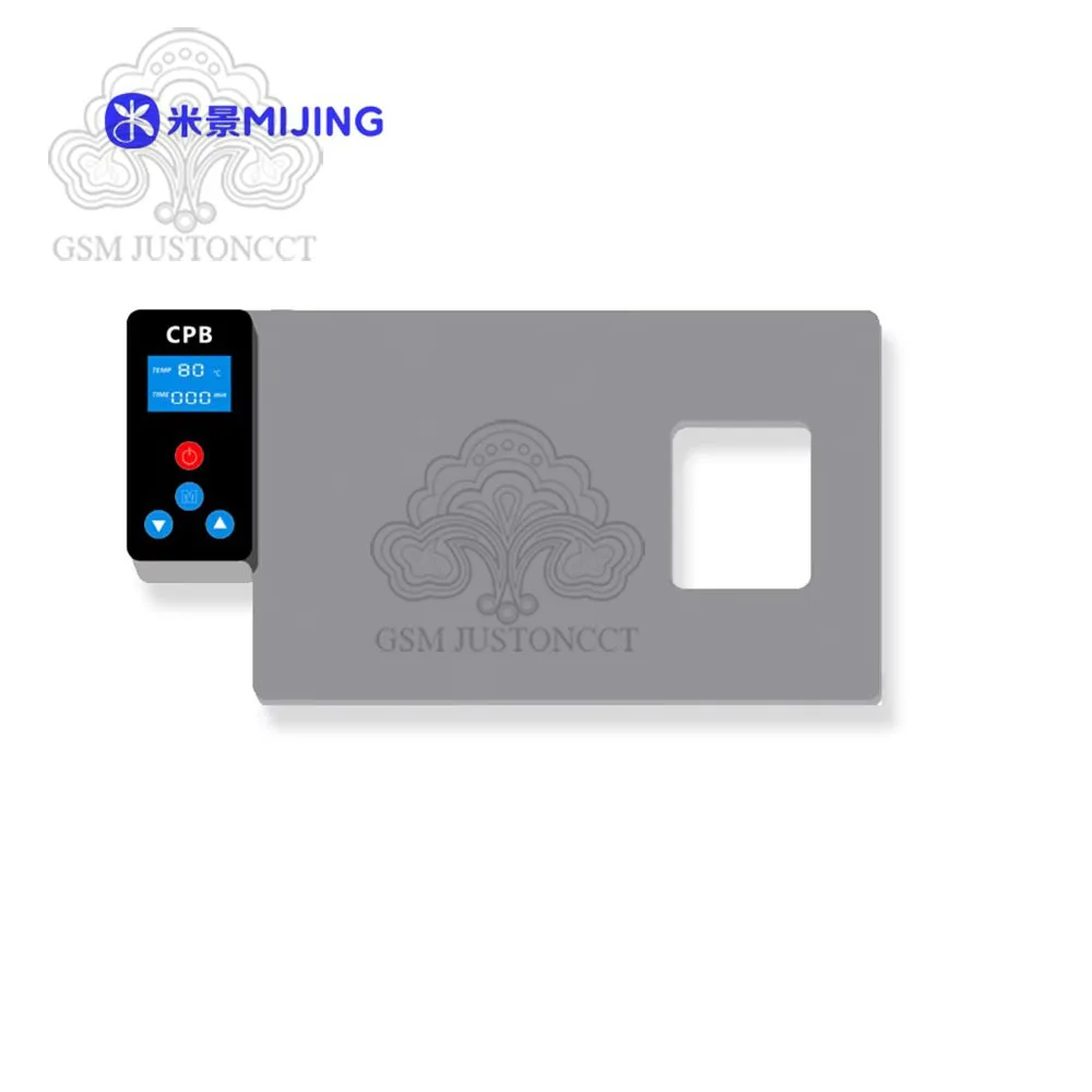 MIJING CPB180 Repair Heat Plate 30-120°C 80-150W for Phones Screen Separation with Camera Hollow Out Area 275x150mm Repair Tool