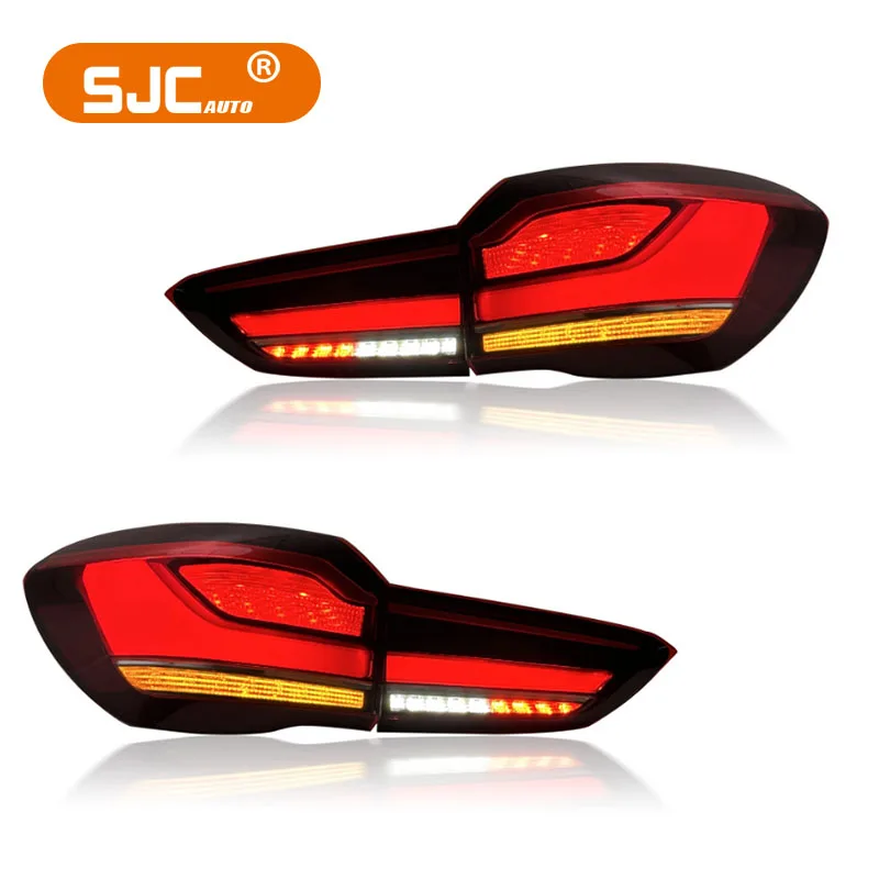 SJC Auto For B-MW X1 F48 F49 LED Taillight 2016-2019 Plug and Play Brake Light Car Accessories Rear Lamp for