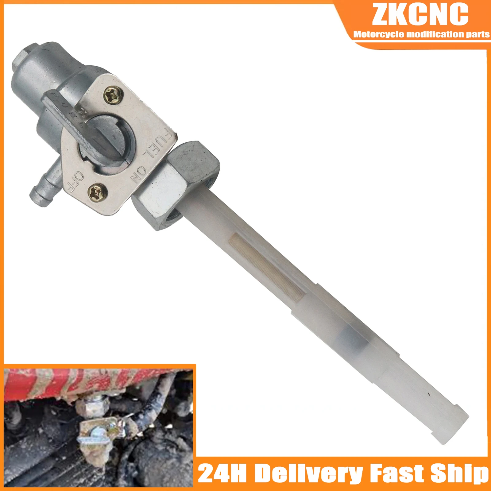 Motorcycle Petcock Fuel Tank Shut Valve 18mm For Honda CRF230L CRF230M CB250 CB750F CBX1000 CB900C CB900F ATC250ES ATC250SX 350X