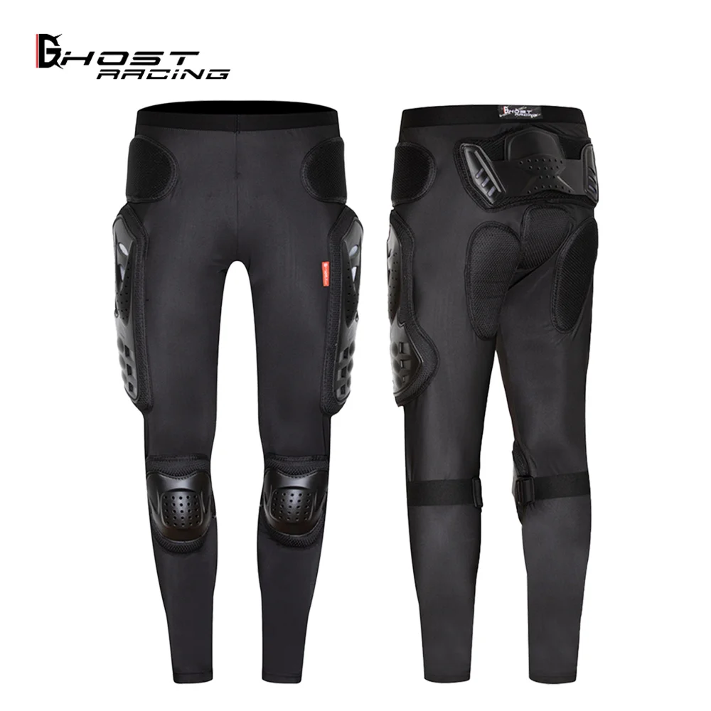 

Motorcycle Armor Trousers Motocross Pants Long Armor Knee Crotch Hip Protection Motorbike Riding Racing Equipment Shorts