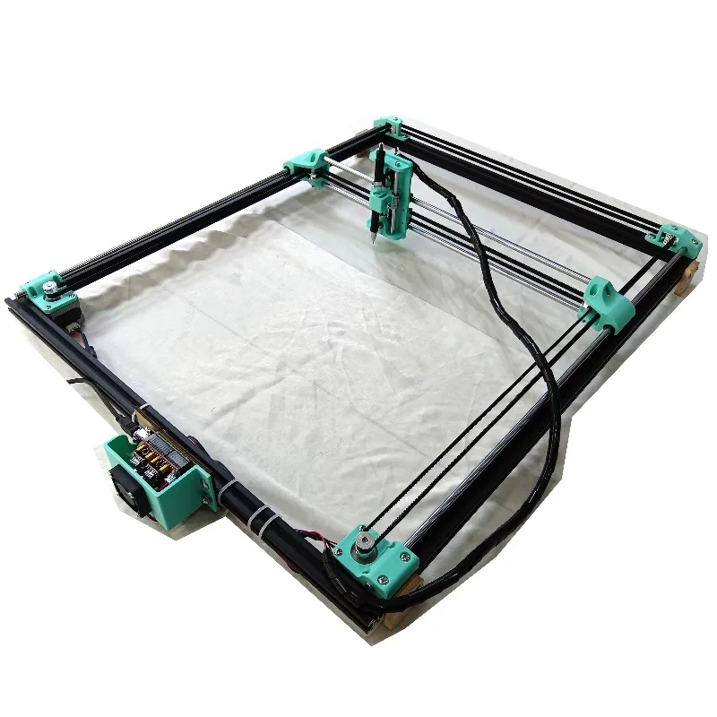 A2 Large Format Pen Plotter Writing Machine, High Precision Drawing Robot for Handwriting, CAD Drawing, Signature Drafting