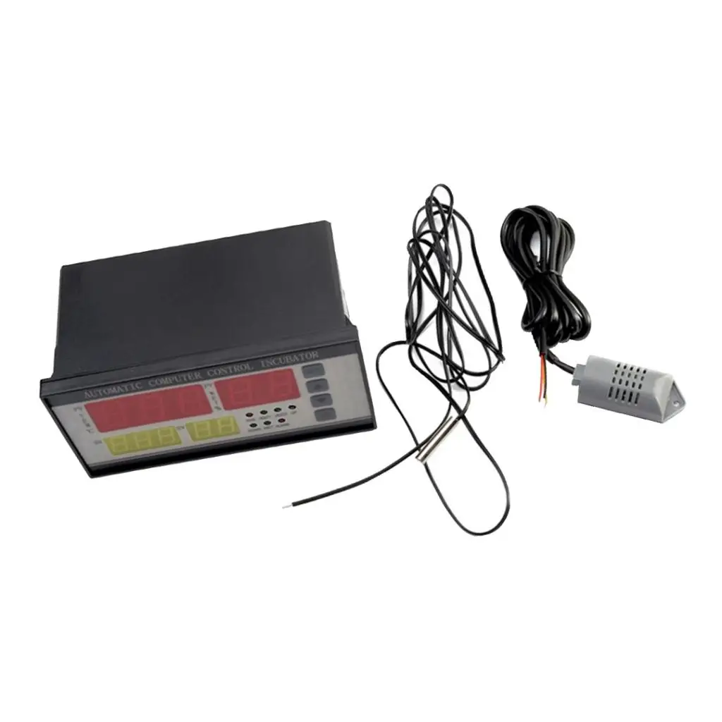 Temperature and Humidity Controller Brooder XM-18 Black Plastic Sensor System for Chicken Egg Hatching Incubator Accessories