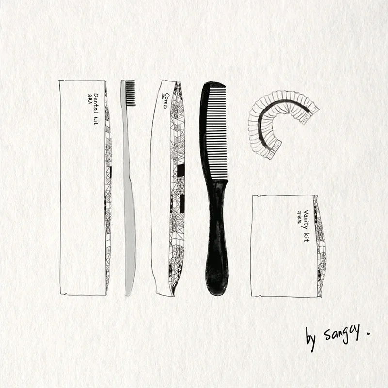 

Одноразовая зубная щетка Design Hotel, набор зубной пасты, стиль B&B Ins, ароматический шампунь, туалетные принадлежности деревянного тона. 50 шт.