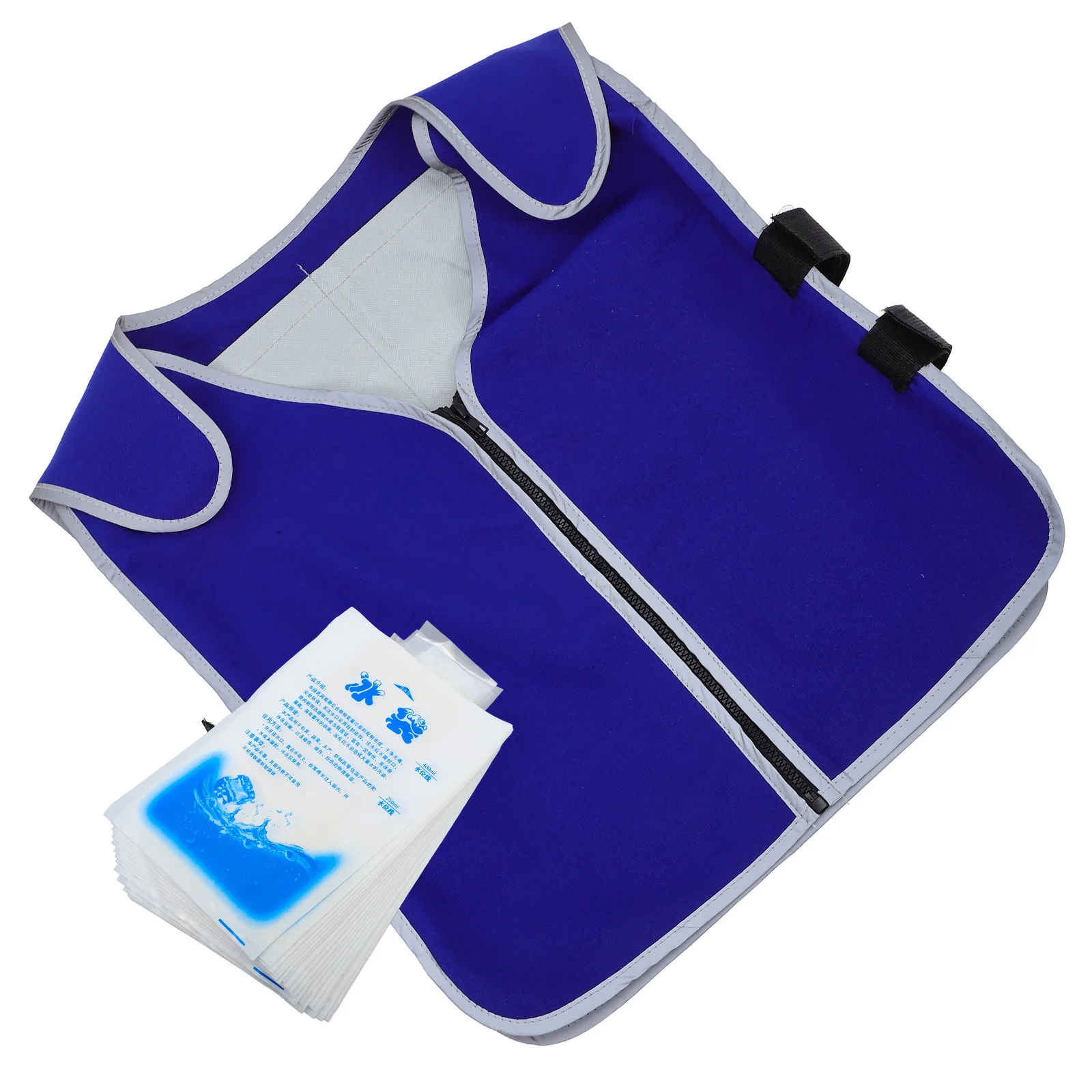 سترة تبريد قابلة للتنفس مرنة للبشرة ودية عالية المرونة للتبريد البدني ملابس خارجية للطقس الحار سترة ثلج للرجال والنساء #6