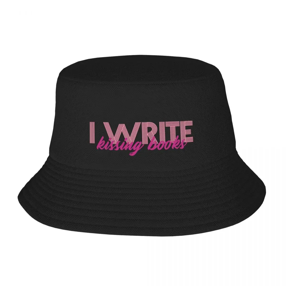 I Write Kissing Books Bucket Hat Wild Ball Hat Hat Beach Women Hats Men's