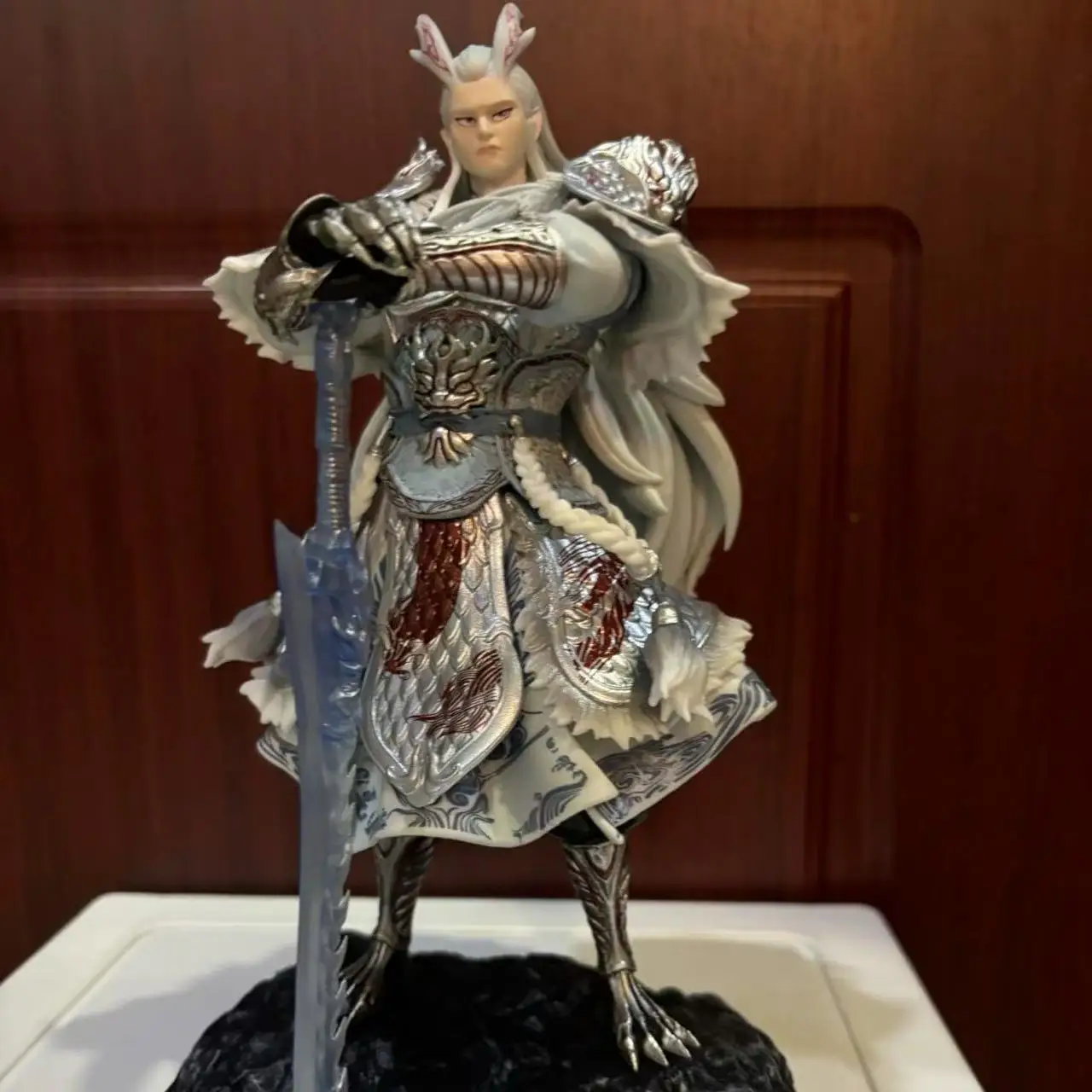 니안와 2 - 동해 용왕 아오광 조립 모델 손인형 장식품 애니메이션 주변 장식품 선물