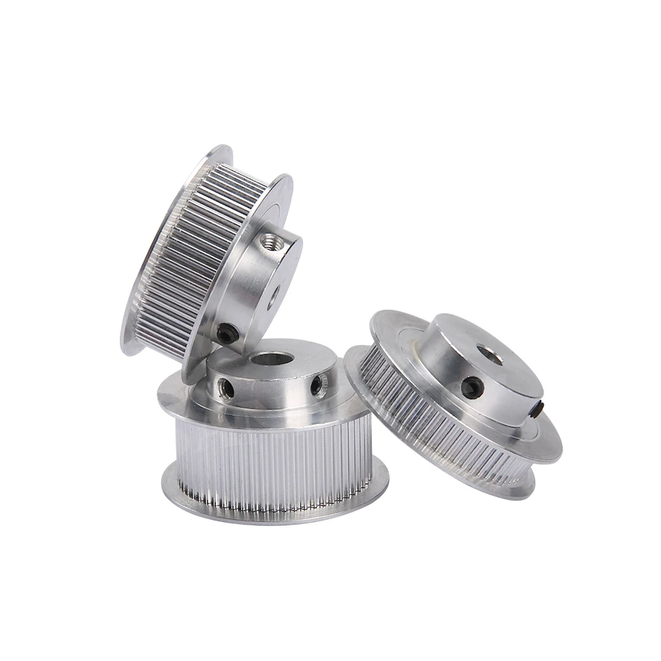 GT2 Timing Pulley 60 Tooth Pulley Wheel Bore 5/6/6.35/8/10/12/14/15mm Aluminum Gear Teeth Width 6/9/10/15mm Part