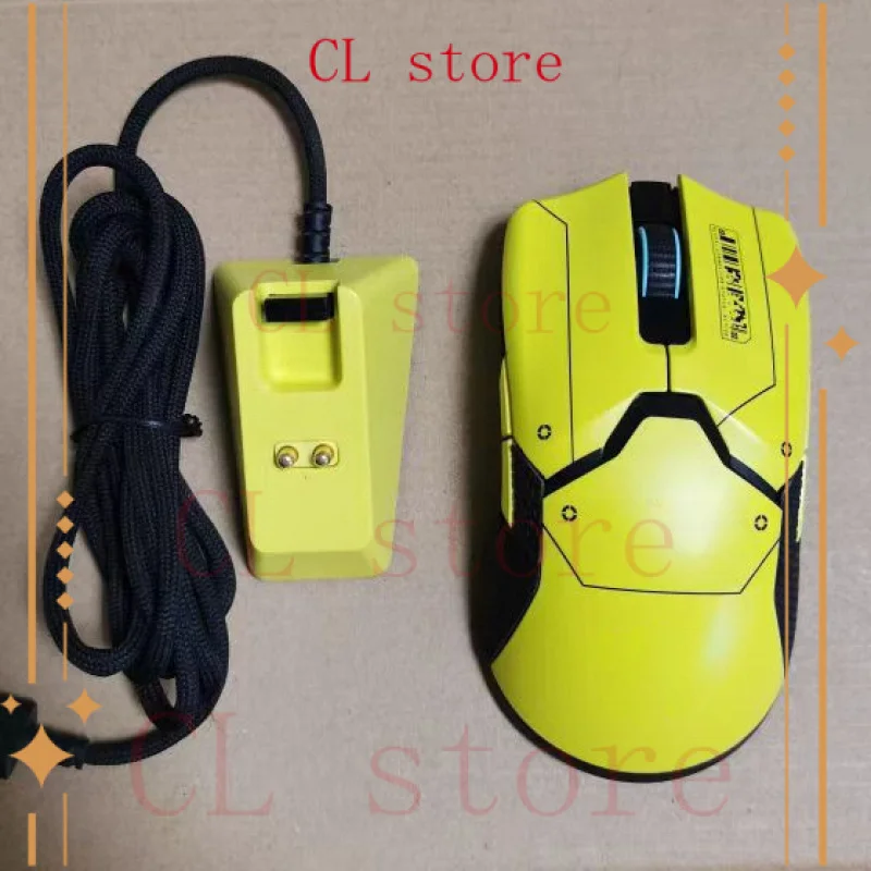 Original FOR Razer Viper Ultimate Cyberpunk Edition Wireless 20,000 DPI Gaming Mouse with Charging Dock