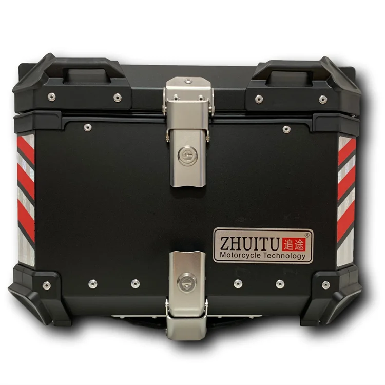 

45L Waterproof High Quality Motorcycle Tail Box Rear Top Case Motorcycle Aluminum Box Motorcycle Top Box Aluminum