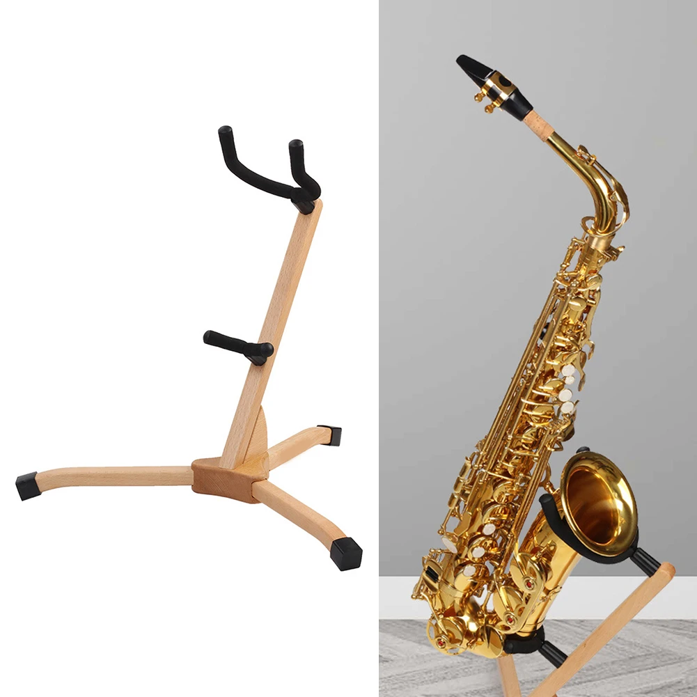Saxophone Storage Instrument Protection Sax Tripod Stand Protective Layer Adjustable Bracket Easy Installation