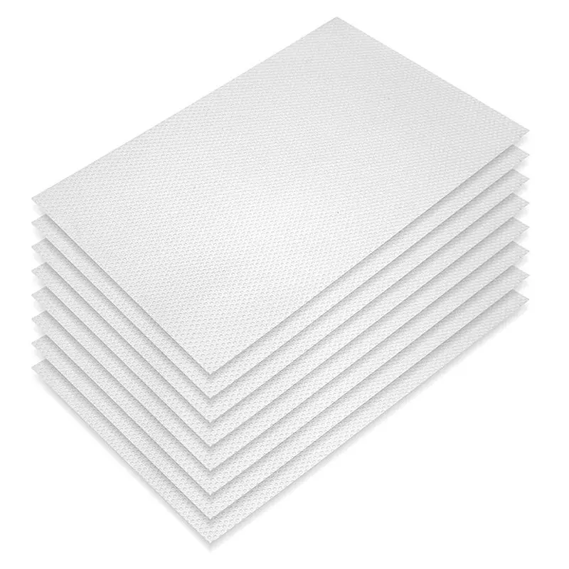 AB66-32Pcs Refrigerator Shelf Liners - Non-Adhesive, Waterproof, Easy To Clean, Cuttable Mats For Kitchen Organization