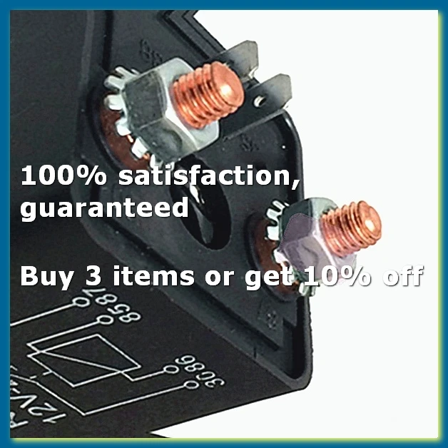 ●12V 200A Normally Open 4 Pin Relay - Heavy Duty Automotive Marine Split Charge