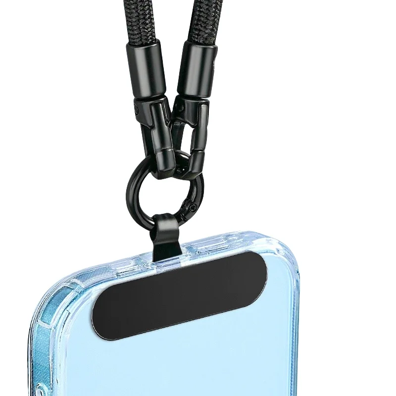 2Pcs Phone Tether Tab for iPhone, Cell Phone Lanyard Patch, Phone Strap Replacement Part for All Full Phone Cases