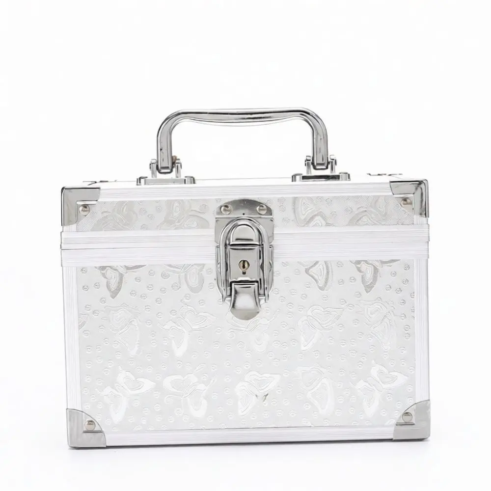 Professional Makeup Storage Box Portable Cosmetic Carrying Case Hard Organizer For Nail Tech Beauty Salon Tools