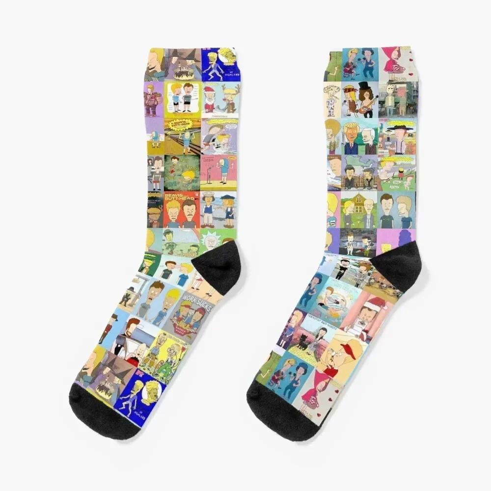 

beavis and butt-head Socks summer designer compression christmas gifts Boy Socks Women's