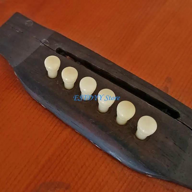 G6DE Professional Guitar String Nails Bone Guitar Accessories Bone Texture for Guitar