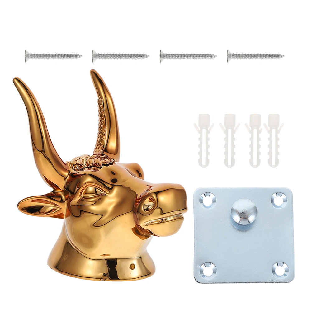

Retro Bathroom Wall Hooks Vintage Iron Towel Holder Coat Rack Animal Design Heavy Duty Wall Mount Storage Solution