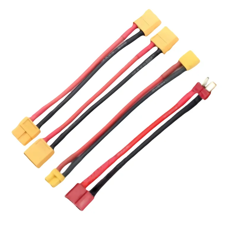 

1PCS XT60 XT30 XT90 T Plug Female to Male Adapter Connectors 14AWG Silicone wire 10cm Connecting Line for RC Lipo Battery