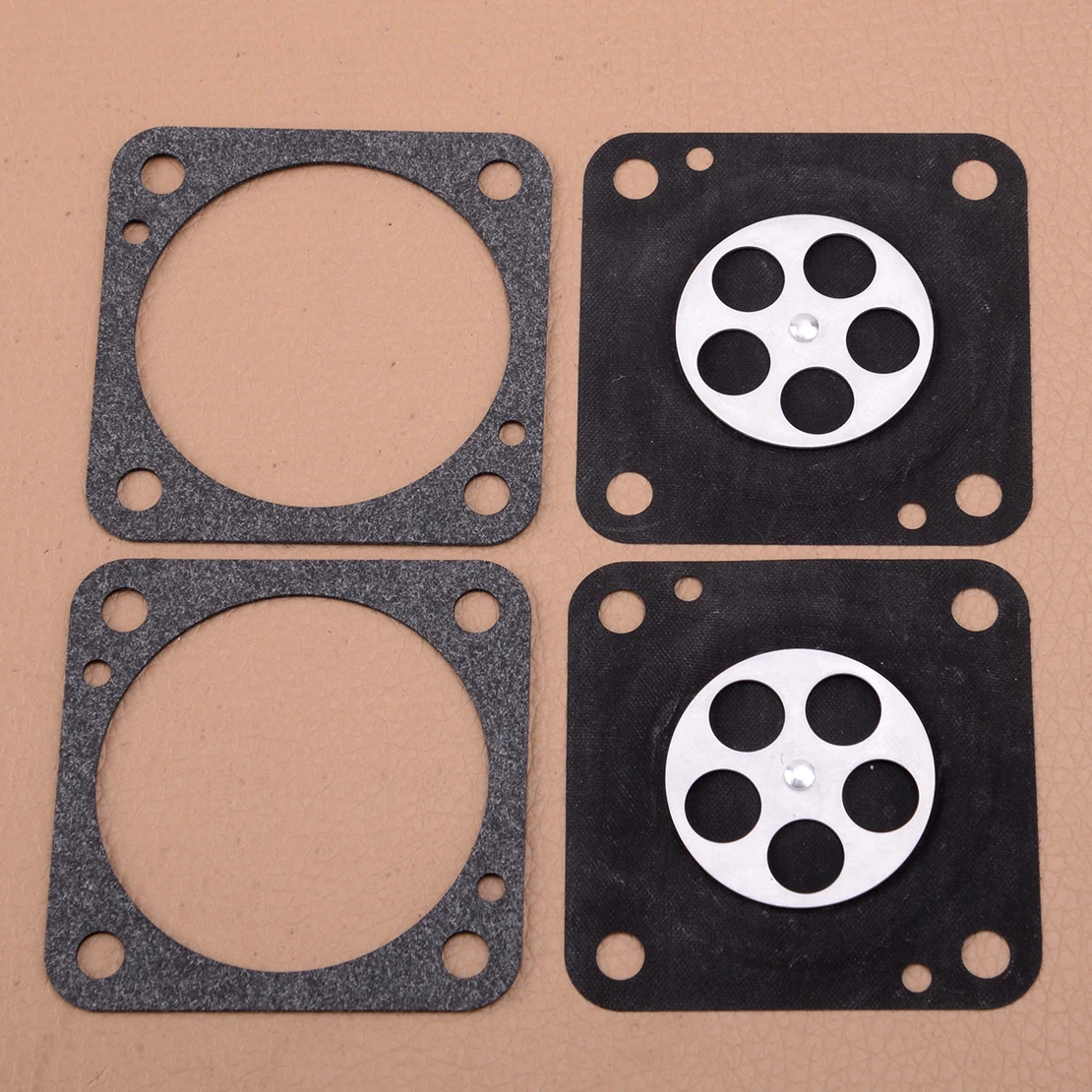 Image of NEUE 4 stücke Vergaser Dichtung & Membran Kit Ersatz Fit Für Bing 33 Carb Ausgestattet Auf Wacker BS45Y BS52Y BS65Y