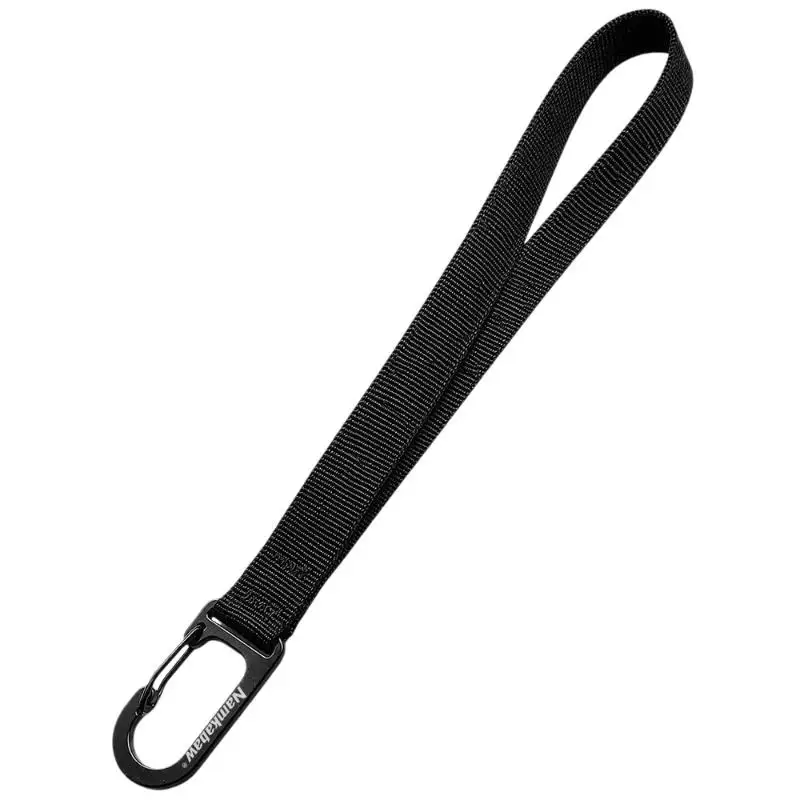 Multifunctional Webbing Spring Snap Hook, EDC Quick Clip Carabiner For Electric Bike Hanging, DIY Backpack Keychain Camping Gear
