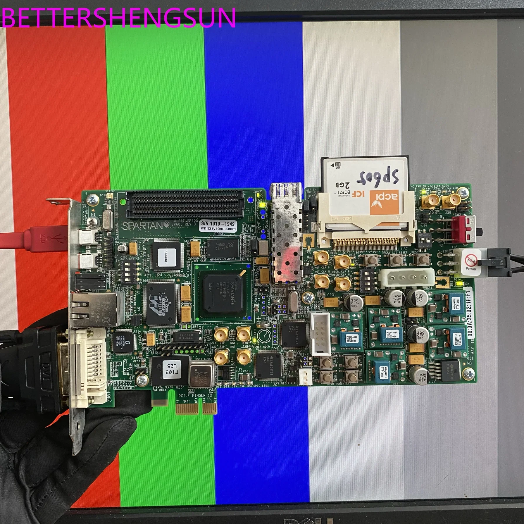 XilinxSpartan-6 FPGA SP605 Evaluation Development Board EK-S6-SP605-G