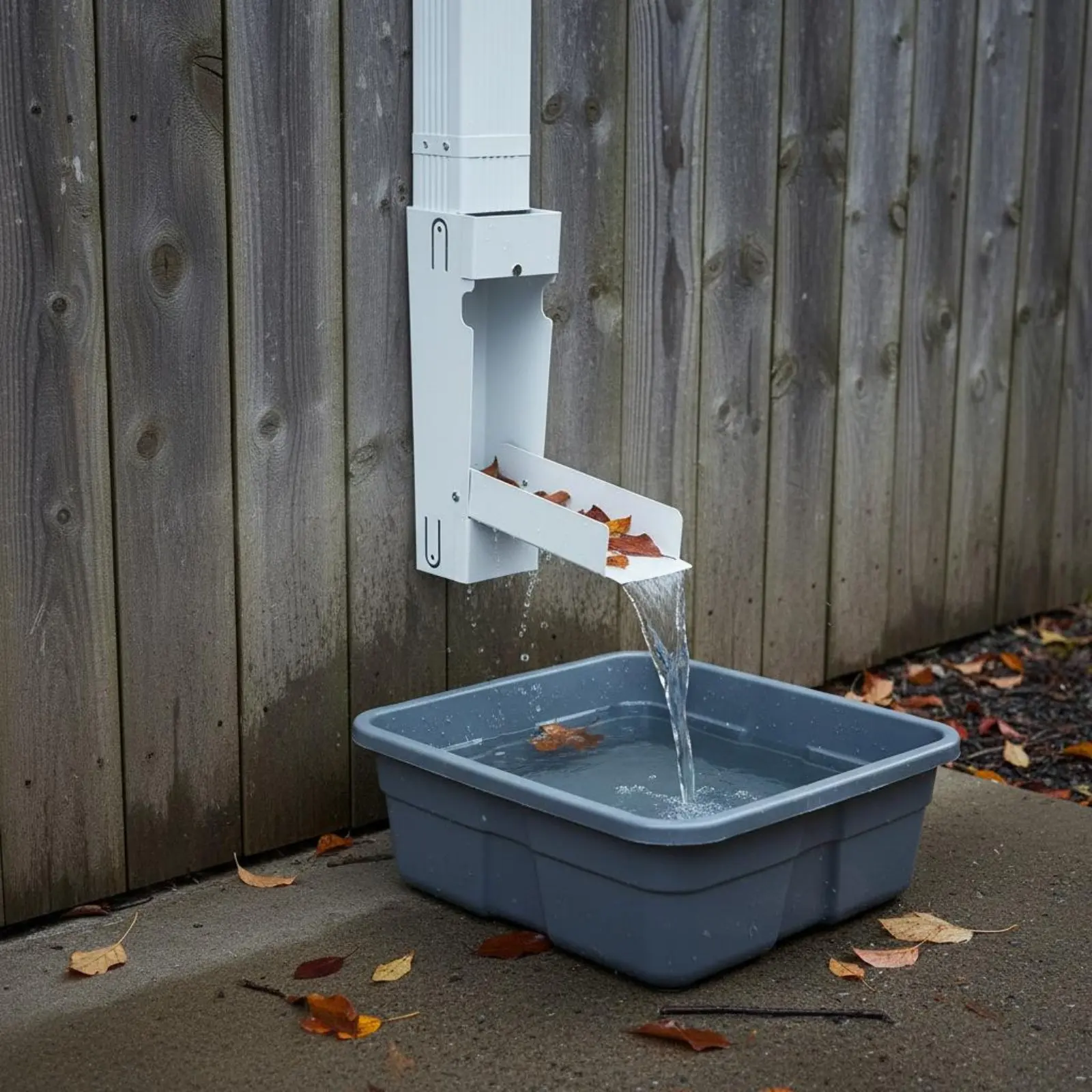 Downspout Diverter Eco Friendly Rainwater Collection Diverter Rainwater Collector Long-Lasting Rain Barrel Collection Kit