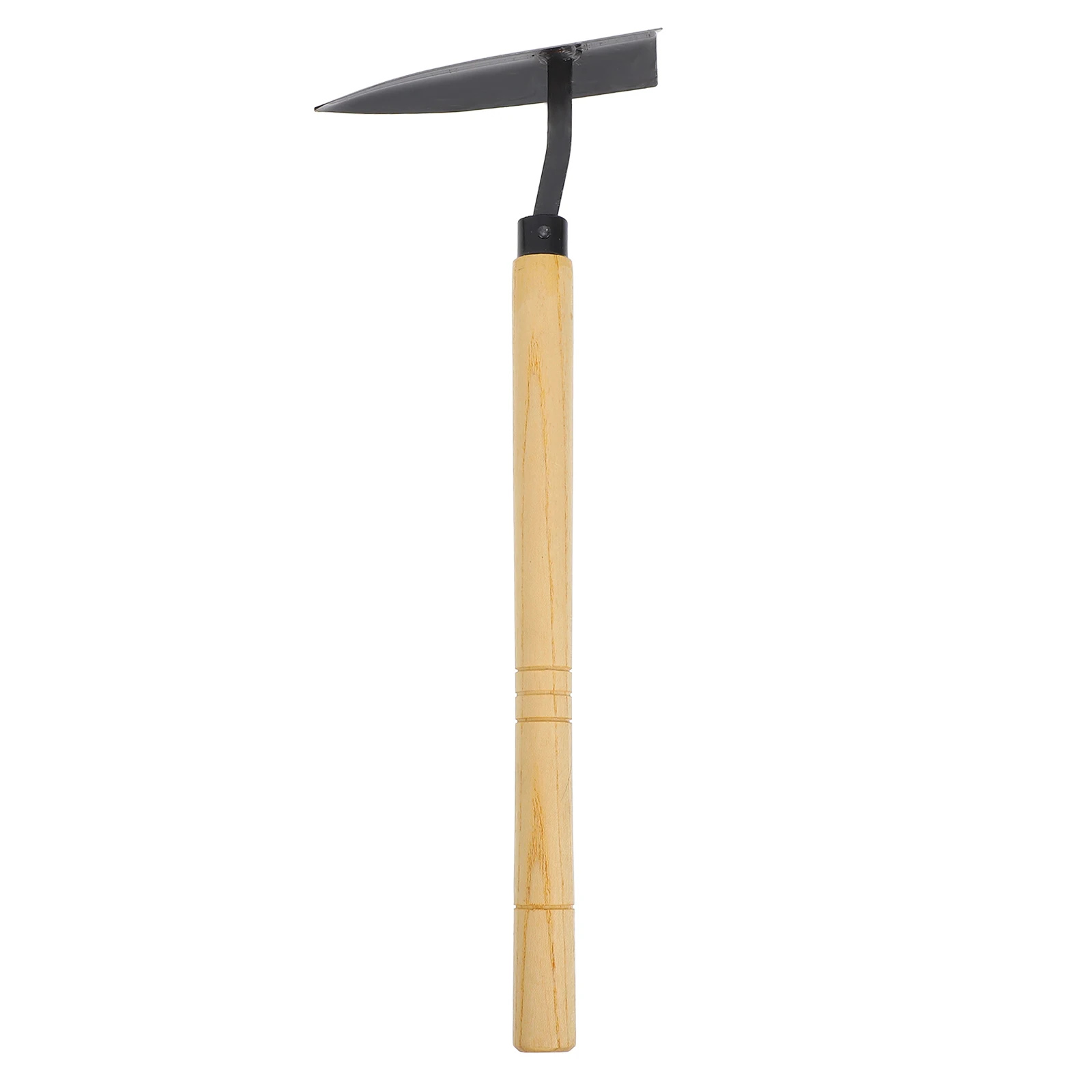 

1Pcs Wooden Handle Steel Hoe Sturdy Garden Hand Tool Manual Weeding Tool Household Gardening Hoe Hand Hoes Gardening Tools
