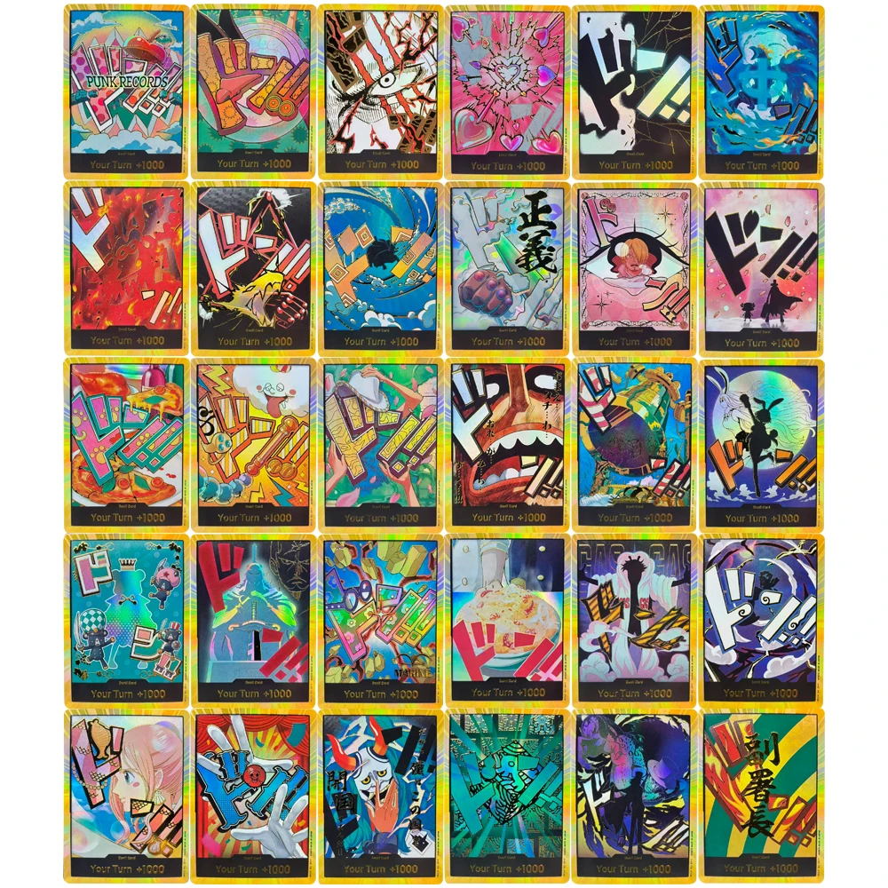 ONE PIECE Collection Cards GAME Vinsmoke Sanji Imu Boa Hancock  DON!! Card  EN DIY High Quality Self Made Game Anime Cards Gift