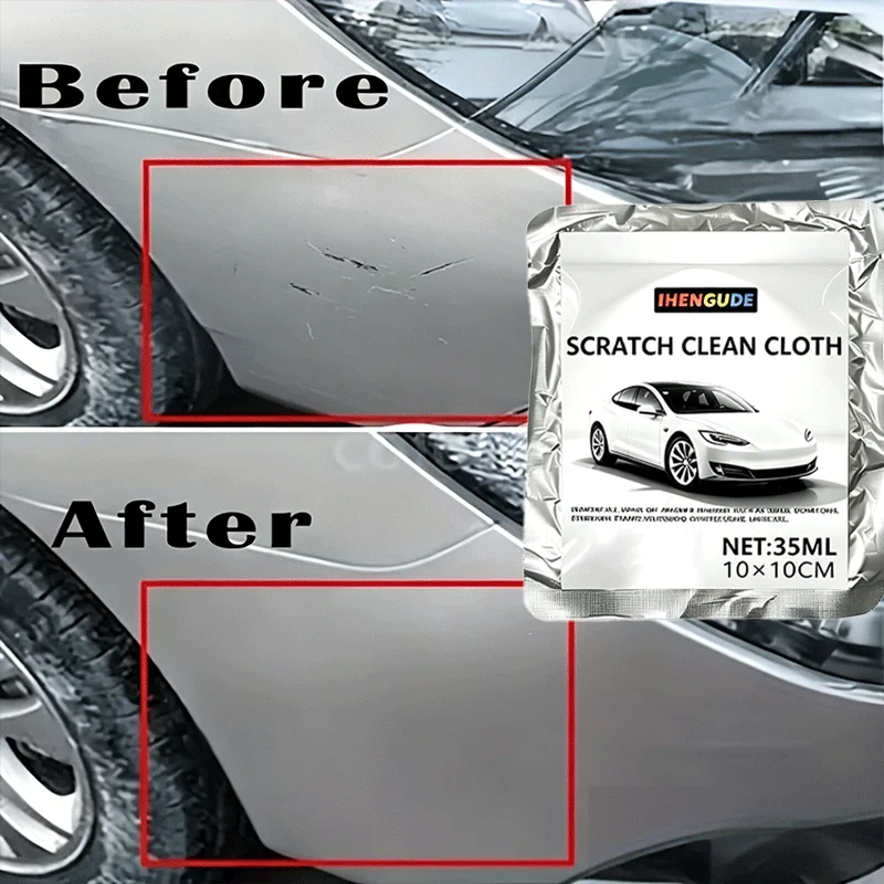 Upgraded Nano Magic Car Scratch Remover Cloth, Multipurpose Scratch Repair Cloth, Nanomagic Cloth for Car Paint Scratch Repair