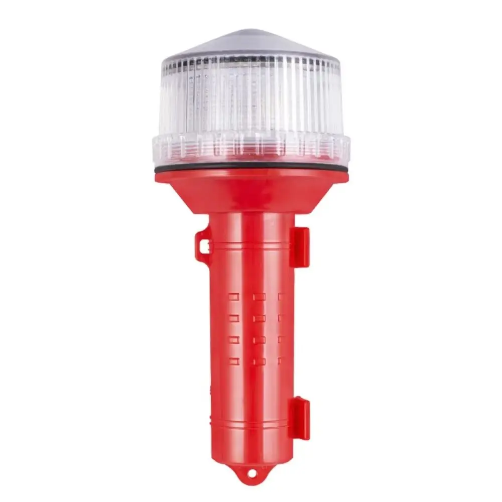 Ultra Bright Solar Powered Light Flashing Ligh Waterproof Fishing Light Solar Charging 8LED Ship Warning Light Farm Driving
