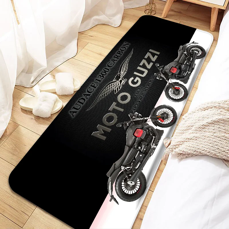 Moto G-guzzi Motorcycle Door Mat Entrance Non-slip Washable Kitchen Carpet Living Room Hallway Rugs Bathroom Bath Door Mats