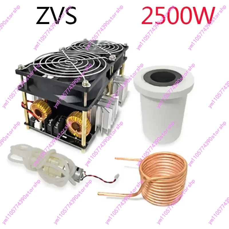 2500W‑High‑Power‑ZVS‑Induction‑Heating‑Module Tapless‑Design High‑Frequency‑Quenching‑Medium‑Frequency‑Melting‑Furnace‑Unit