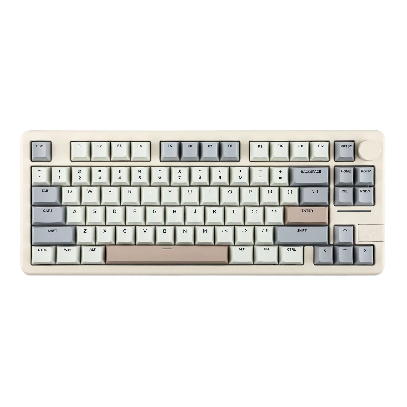 

Epomaker Galaxy70 New 75% Layout with Home Clusters and Knob Durable Powder-Coated Aluminum Case aluminum wired keyboard