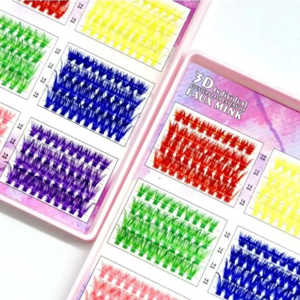 Ruthkey 40P Czerwono-Zielone K – Eyelash Extension Japan recenzja i cena