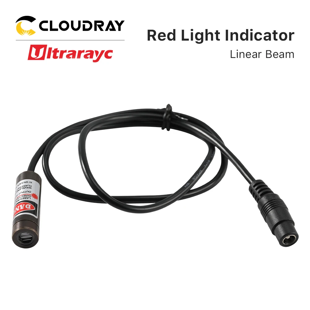 Ultrarayc Linear Red Light Indicator 650nm&635nm Adjustable Laser Module Locator 100mW&1-5mW & 5-10mW for Fiber Marking Machine