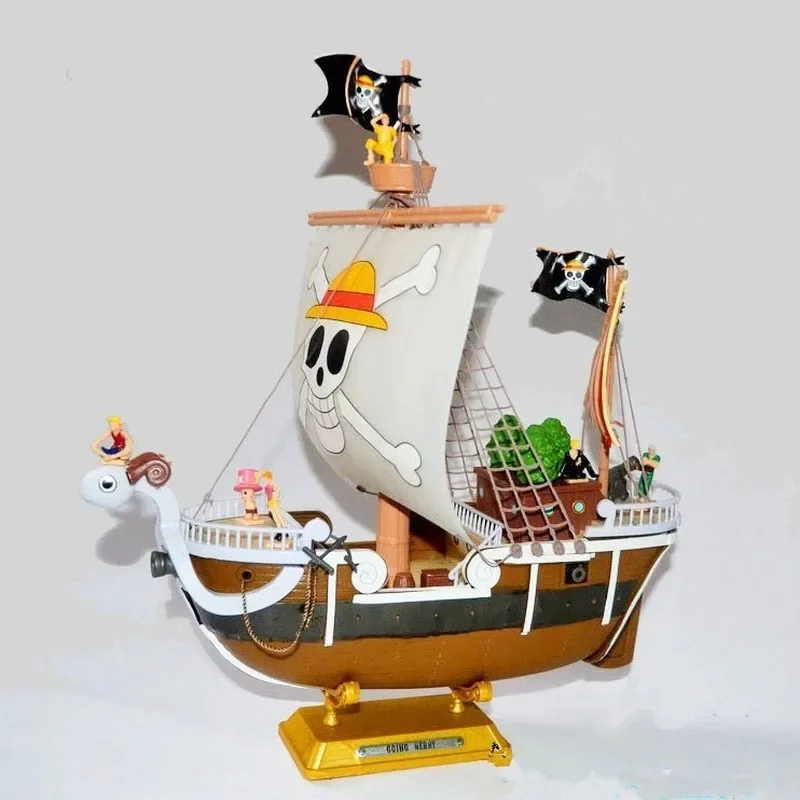 Sailing King Pirate Ship Handmade Model Sunshine Meili Statue Model Handmade Can Be Collected And Gifts Can Be Gifted