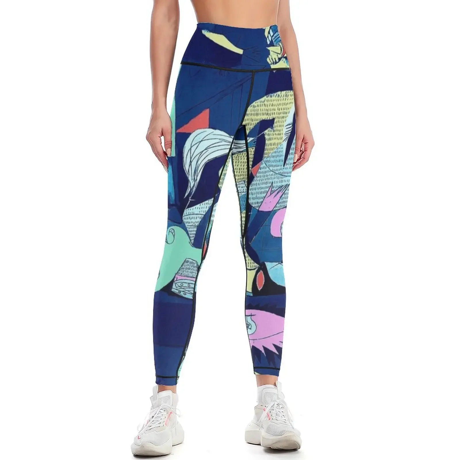 

GUERNICA POP Leggings sportswear for gym gym top sport set Womens Leggings