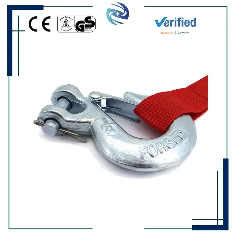 durable G70 Clevis Slip Hook with Heat Treated Alloy Steel Body for Heavy Load Securing Applications