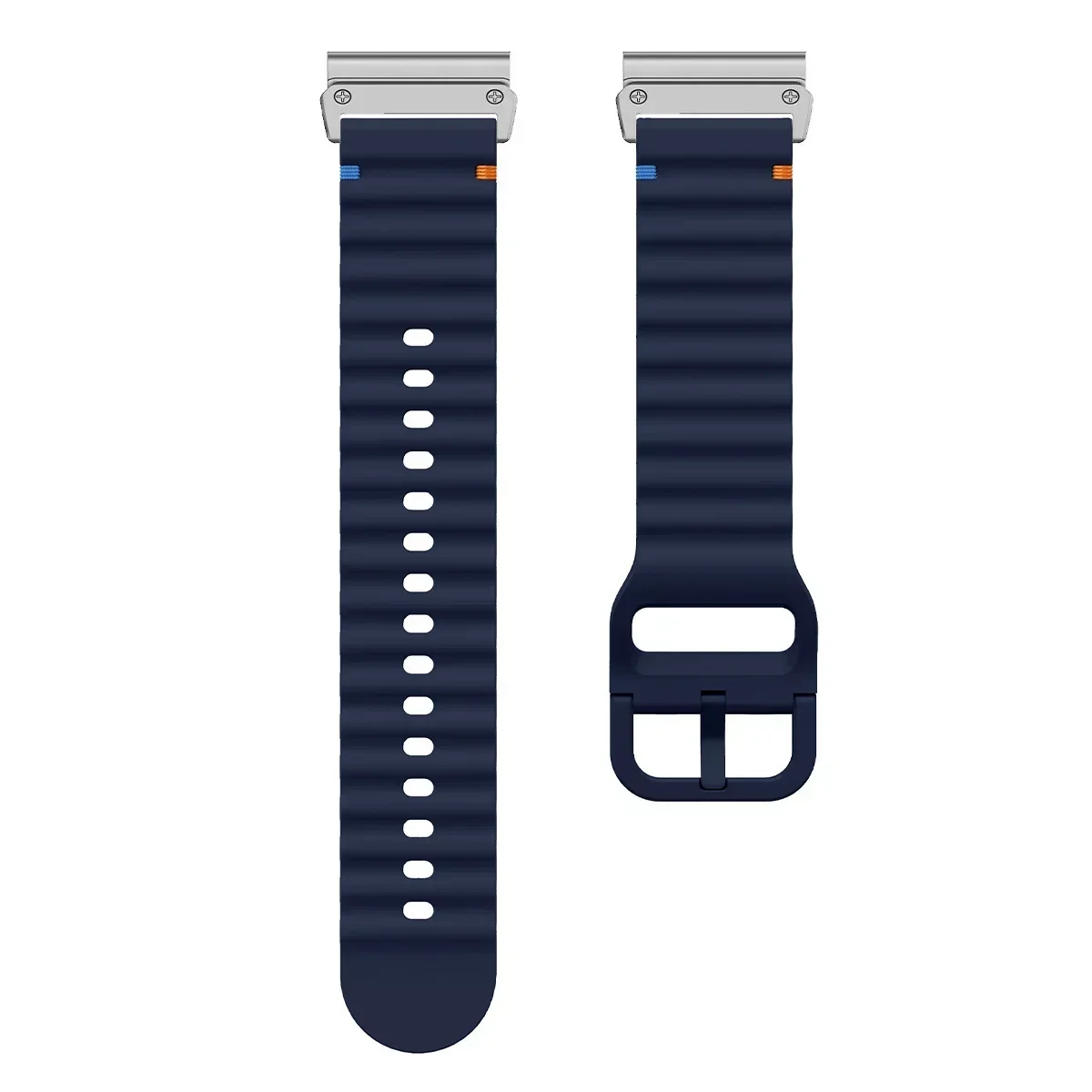 20 22 26 mm für Garmin Fenix 8 51 mm 7X 7 Pro Fenix 6X 6 5X 5Plus Tactix 7 Quick Fit Sport Silikonband Forerunner 965 945 Armband – Detail 22