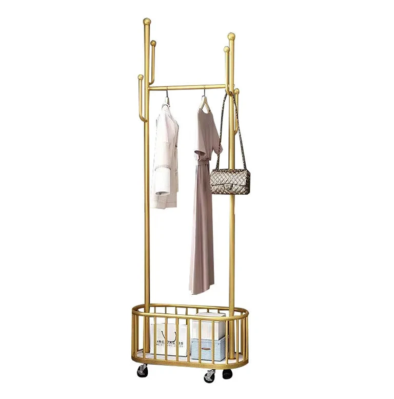 

Лидер продаж на заказ, многофункциональная вешалка для одежды, большая вместительная корзина для хранения в спальне, передвижная вешалка для одежды, домашнее хранение одежды