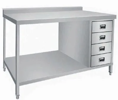 Professional Business Kitchen Workbench Stainless Steel Hotel Restaurant Catering Enterprise