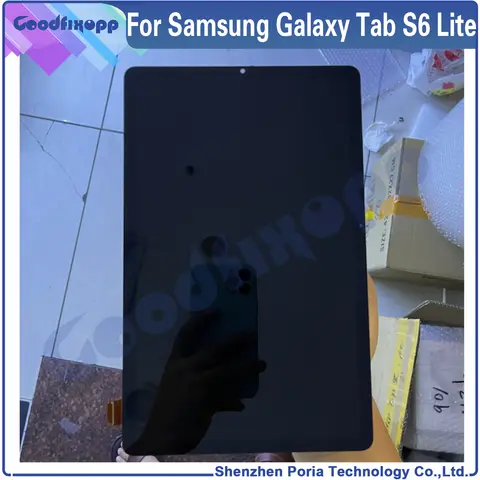 För Samsung Galaxy Tab S6 Lite SM-P610 SM-P615 SM-P615N SM-P617 P610 P615 10.4 LCD-skärm pekskärm digitalisator glasenhet 8 best sales Samsung Galaxy S6 Lite - №4