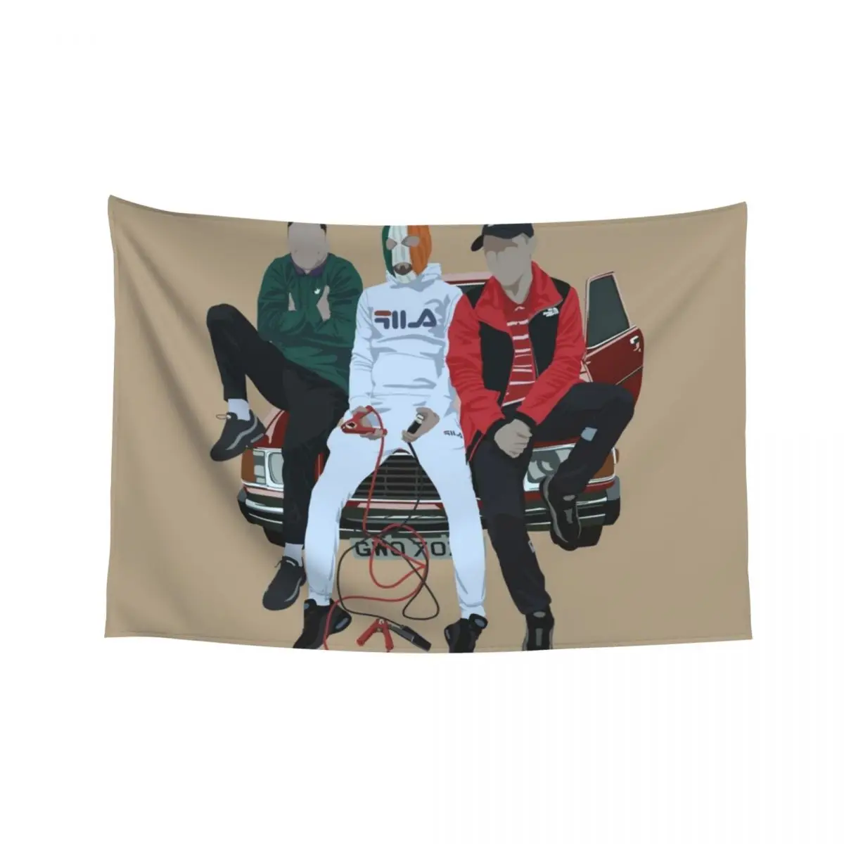 

Minimal Kneecap Tapestry Kawaii Room Decor Bathroom Decor Home Supplies Tapestry