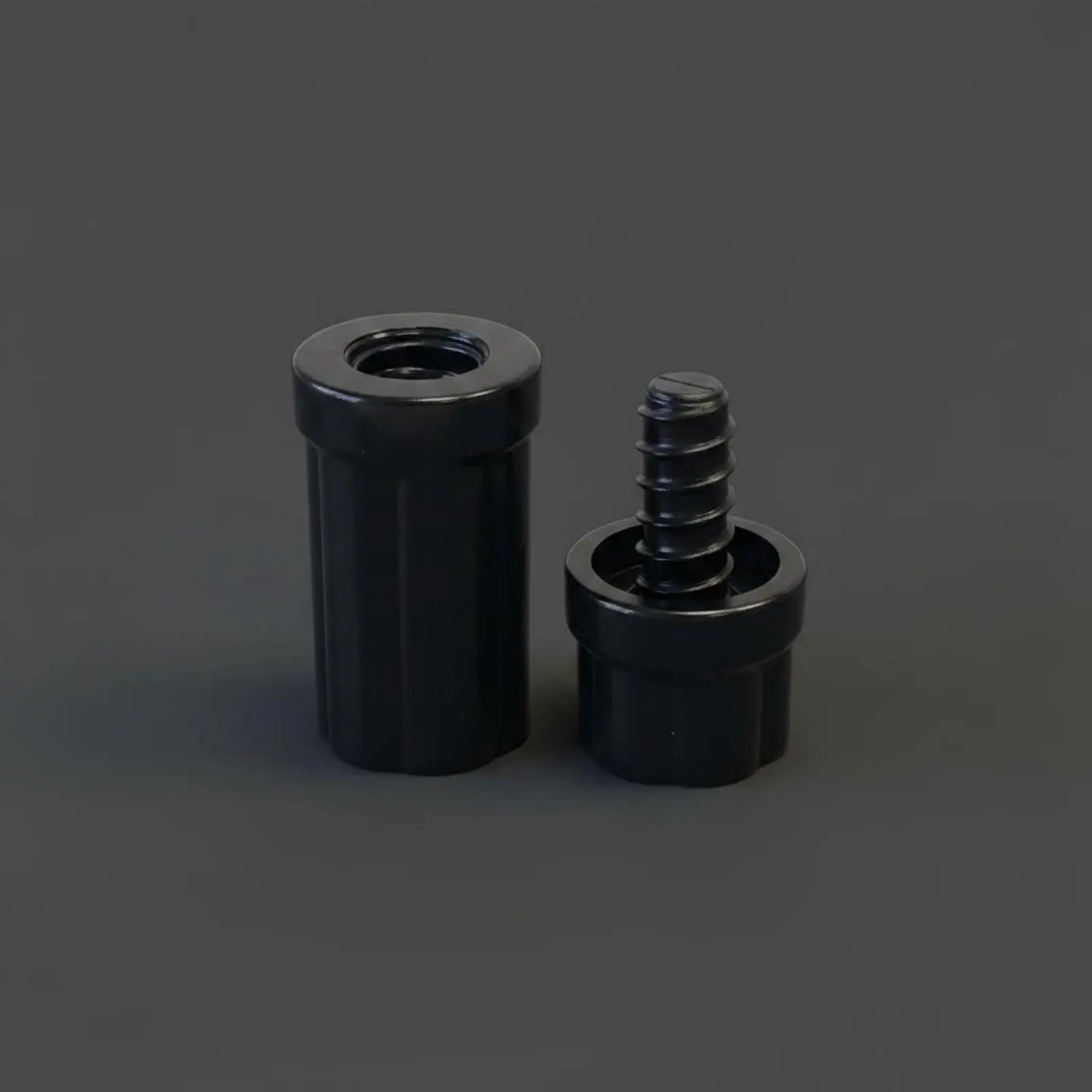 Billiard Cue Care Supply Joint Protector Cap ABS Plastic Screw Style for Pool Stick Thread Dust Shield Storage