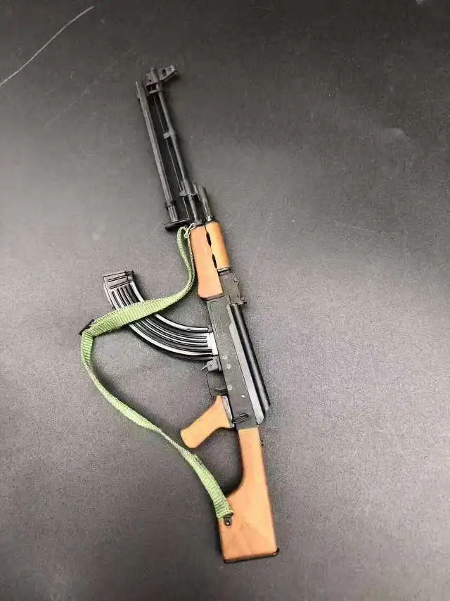 1/6 Scale Soviet RPK Machine Gun Model - Metal and Solid Wood, Detachable